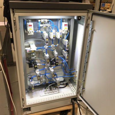 Test rig pnematic cabinet